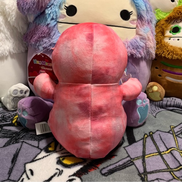 Squishmallows 10” Sadie The Sloth Hug Me Valentines Edition - Picture 3 of 6